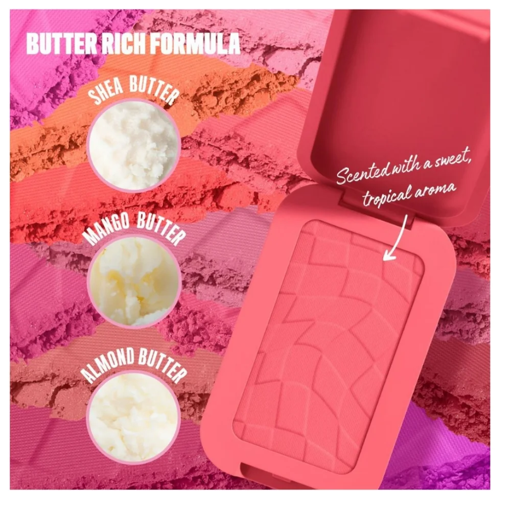 NYX Buttermelt Blush Shade: U Know Butta 🆕 coral with gold glow 🌟 shimmer